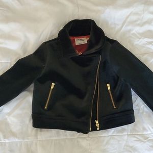 Toddler moto jacket